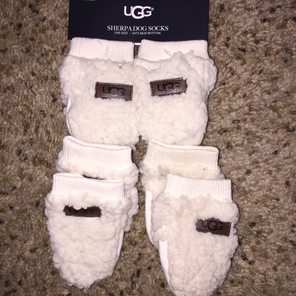 UGG dog socks
